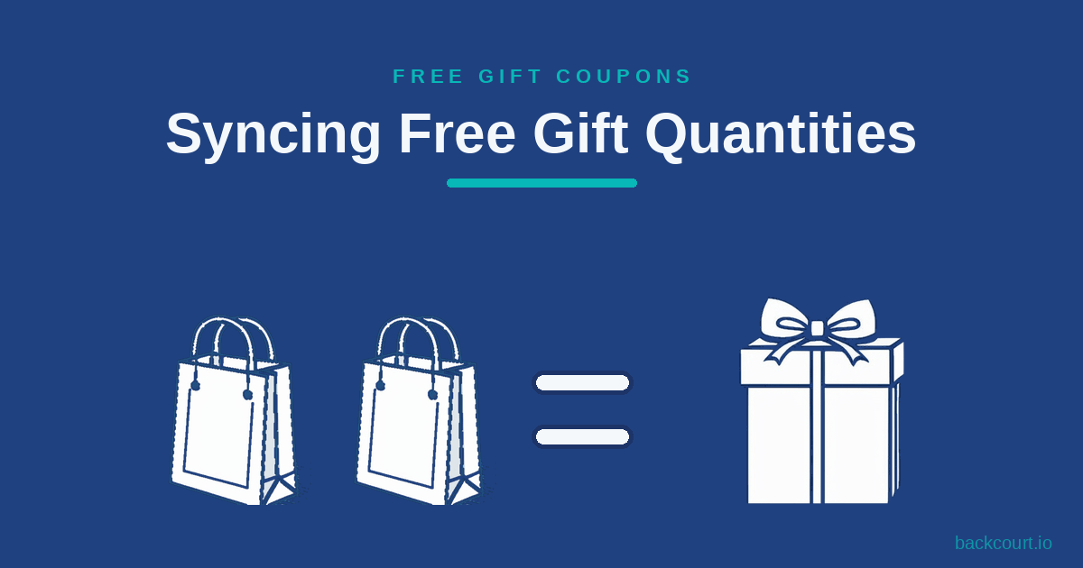 Syncing Free Gift Quantities to Purchase Quantities